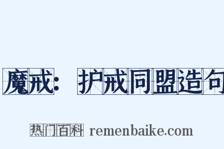 魔戒：护戒同盟造句是什么意思的图片